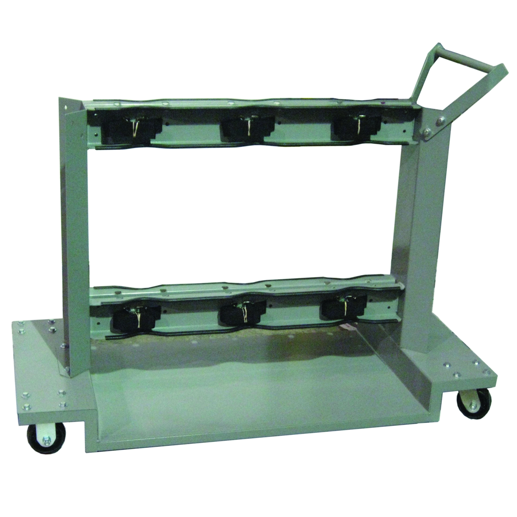Justrite Gas Cylinder Cart — 6 Cylinder Capacity, Model# 35058